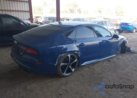 2018 Audi Rs 7 4.0T Performance from USA, damaged, VIN WUAWRAFC5JN901234